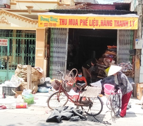 kinh doanh phế liệu Tăng cường quản lý hoạt động thu mua, kinh doanh phế liệu